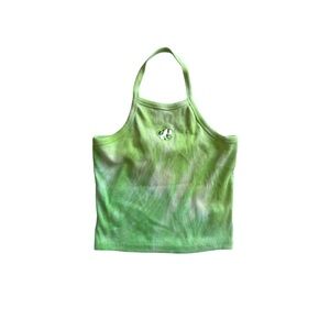 NWT! ZARA Kids Tie Dye Leaf Cutout Halter Top